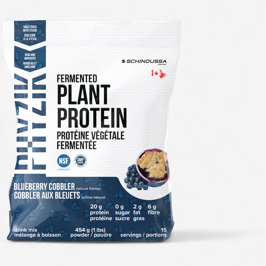 Image 728895_BLUCR.jpg, Product 728-895 / Price $29.99, Schinoussa Phyzik Fermented Plant Protein from Schinoussa on TSC.ca's Health & Fitness department