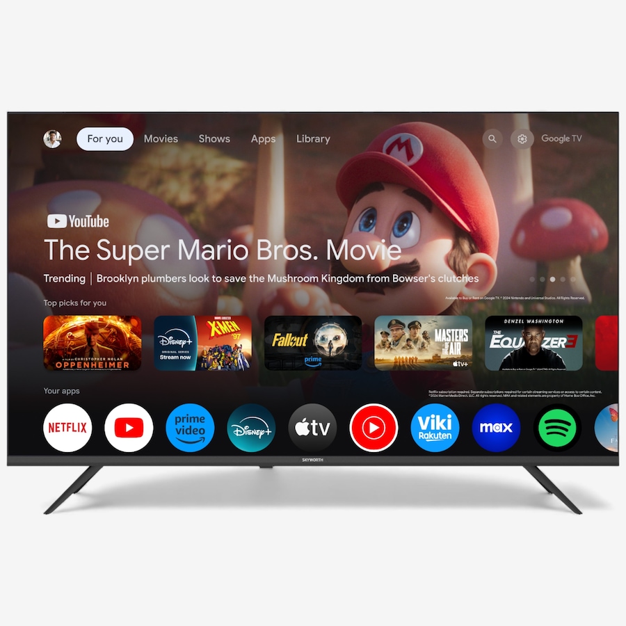 Image 728935.jpg, Product 728-935 / Price $659.99, Skyworth 60" 4K Ultra HD Google TV Ultra Slim from Skyworth on TSC.ca's Electronics department
