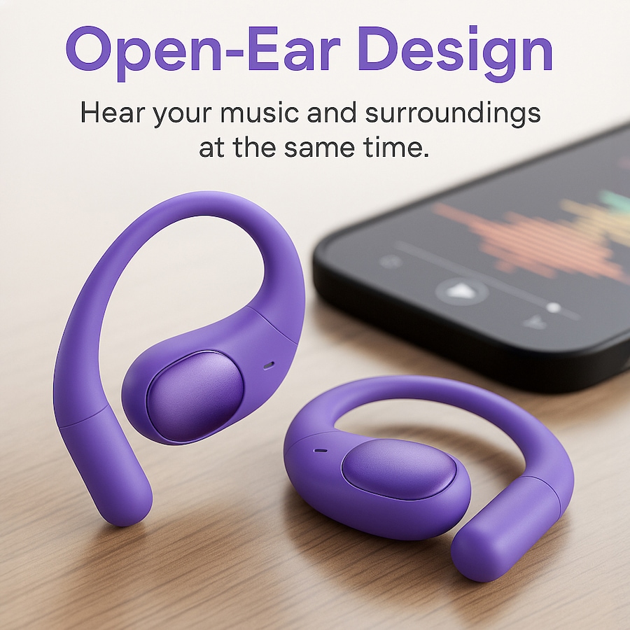 Image 728936_ALTMORE8.jpg, Product 728-936 / Price $129.99, VYBZ Open Ear True Wireless Headphones from Vybz on TSC.ca's Electronics department