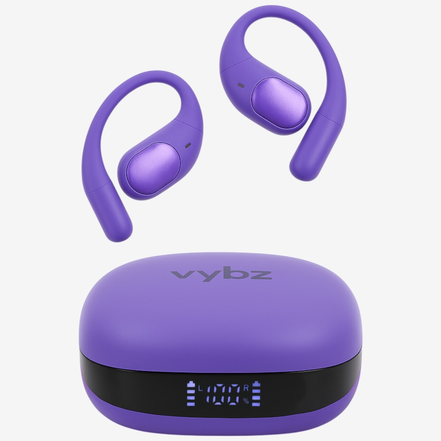 Image 728936_PUR.jpg, Product 728-936 / Price $129.99, VYBZ Open Ear True Wireless Headphones from Vybz on TSC.ca's Electronics department