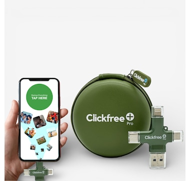 Clickfree Pro 128 GB Universal Photo Storage Device