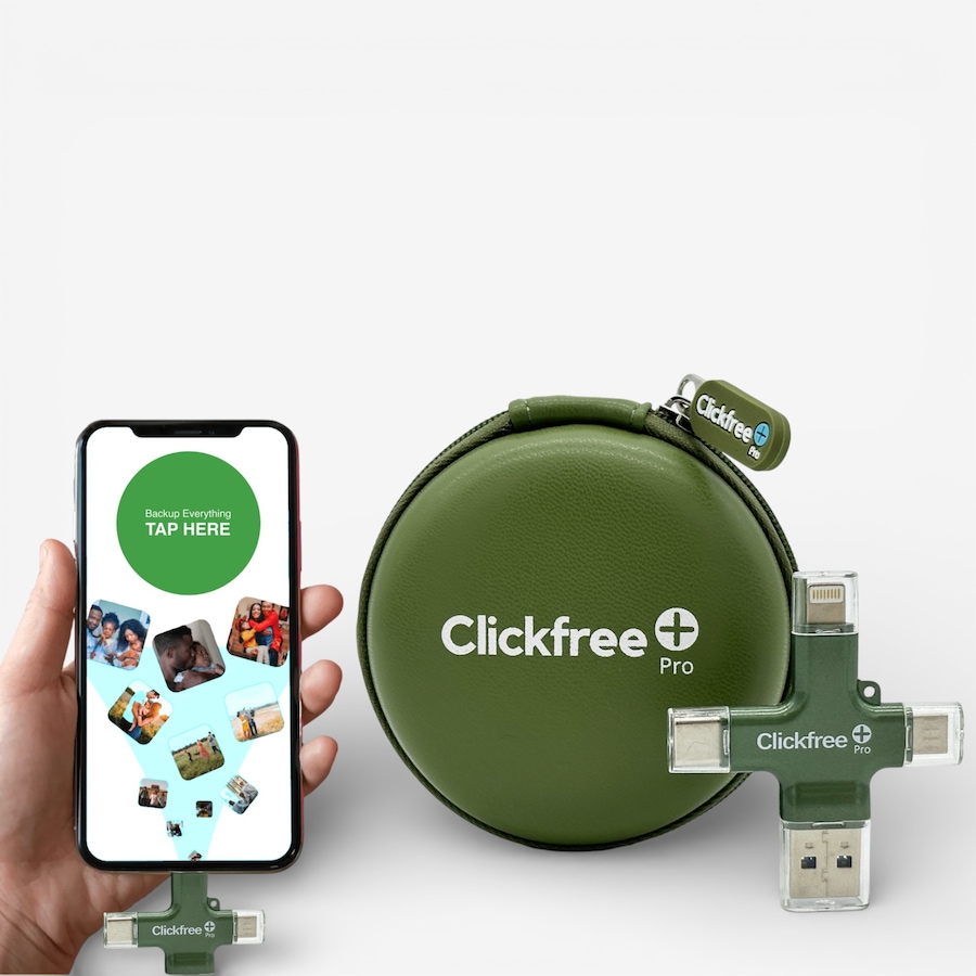 Image 728964_GRN.jpg, Product 728-964 / Price $169.99, Clickfree Pro 128 GB Universal Photo Storage Device from Clickfree on TSC.ca's Electronics department