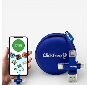 Clickfree Pro 128 GB Universal Photo Storage Device