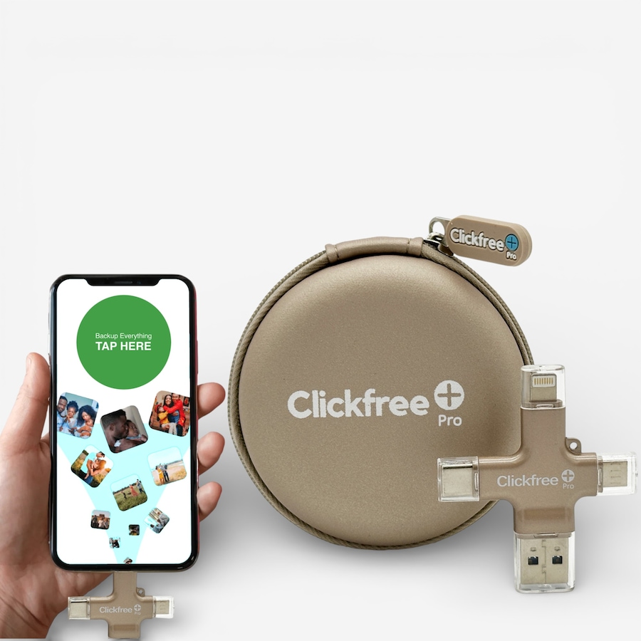 Image 728964_SAN.jpg, Product 728-964 / Price $169.99, Clickfree Pro 128 GB Universal Photo Storage Device from Clickfree on TSC.ca's Electronics department