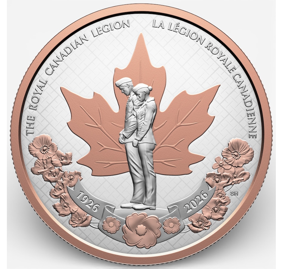 Image 728977_ALTMORE1.jpg, Product 728-977 / Price $469.95, Canada 2026 Fine Silver Proof Coin Set including Royal Canadian Legion Silver Dollar from Royal Canadian Mint (RCM) on TSC.ca's Coins department