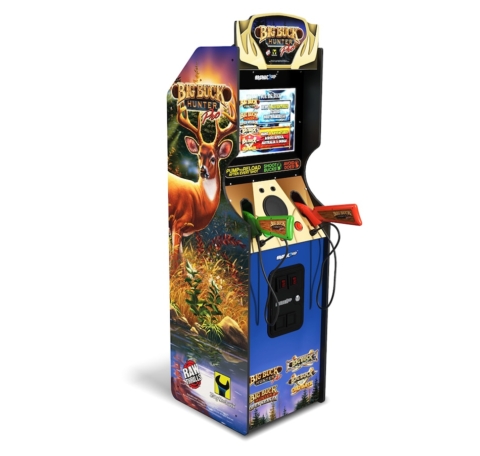 Image 729124.jpg, Product 729-124 / Price $799.99, Arcade1Up Big Buck Hunter Pro Deluxe Arcade Machine from Arcade1Up on TSC.ca's Electronics department