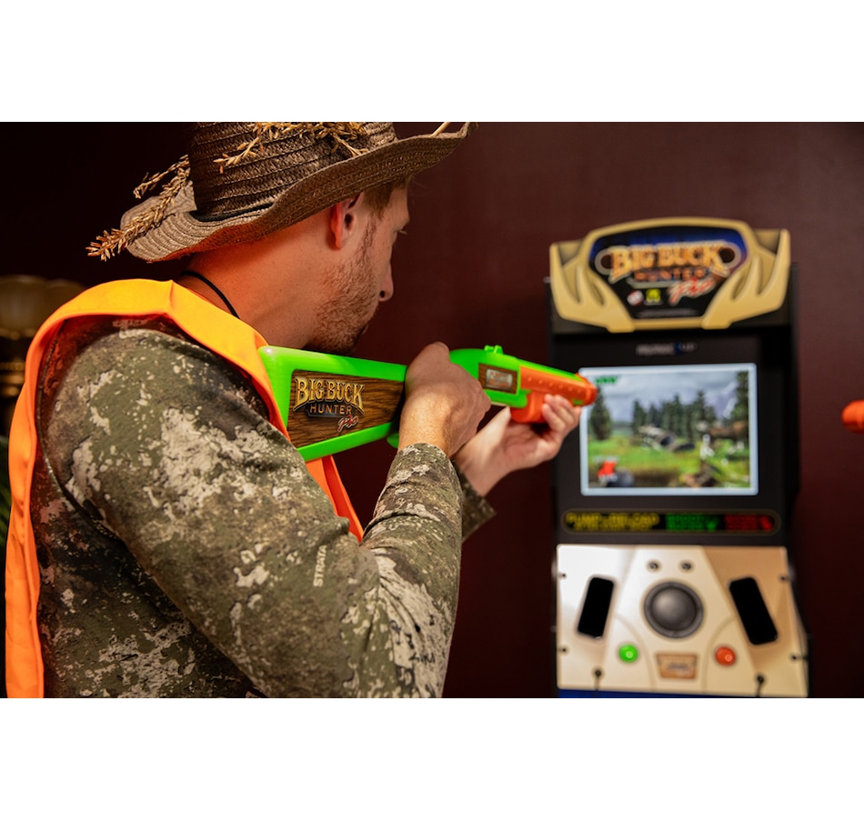 Image 729124_ALTMORE5.jpg, Product 729-124 / Price $799.99, Arcade1Up Big Buck Hunter Pro Deluxe Arcade Machine from Arcade1Up on TSC.ca's Electronics department