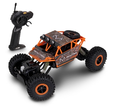 NKOK 2.4 GHz RealTree R/C Rock Crawler (edge - green) 1:16 Scale