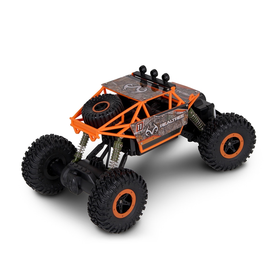 Image 729125_ALTMORE2.jpg, Product 729-125 / Price $54.99, NKOK 2.4 GHz RealTree R/C Rock Crawler (edge - green) 1:16 Scale from Nkok on TSC.ca's Toys & Hobbies department