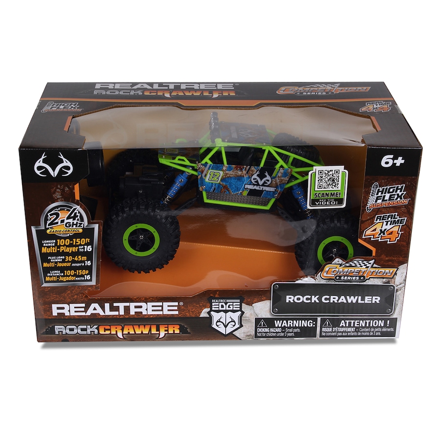 Image 729126_ALTMORE3.jpg, Product 729-126 / Price $54.99, NKOK 2.4GHz RealTree RC Rock Crawler (Edge Blue) 1:16 Scale from Nkok on TSC.ca's Toys & Hobbies department