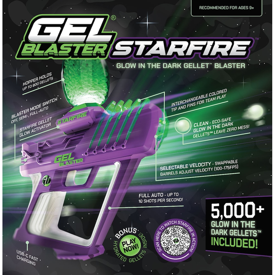Image 729153_ALTMORE2.jpg, Product 729-153 / Price $99.99, Gel Blaster Starfire Blaster from Gel Blaster on TSC.ca's Toys & Hobbies department