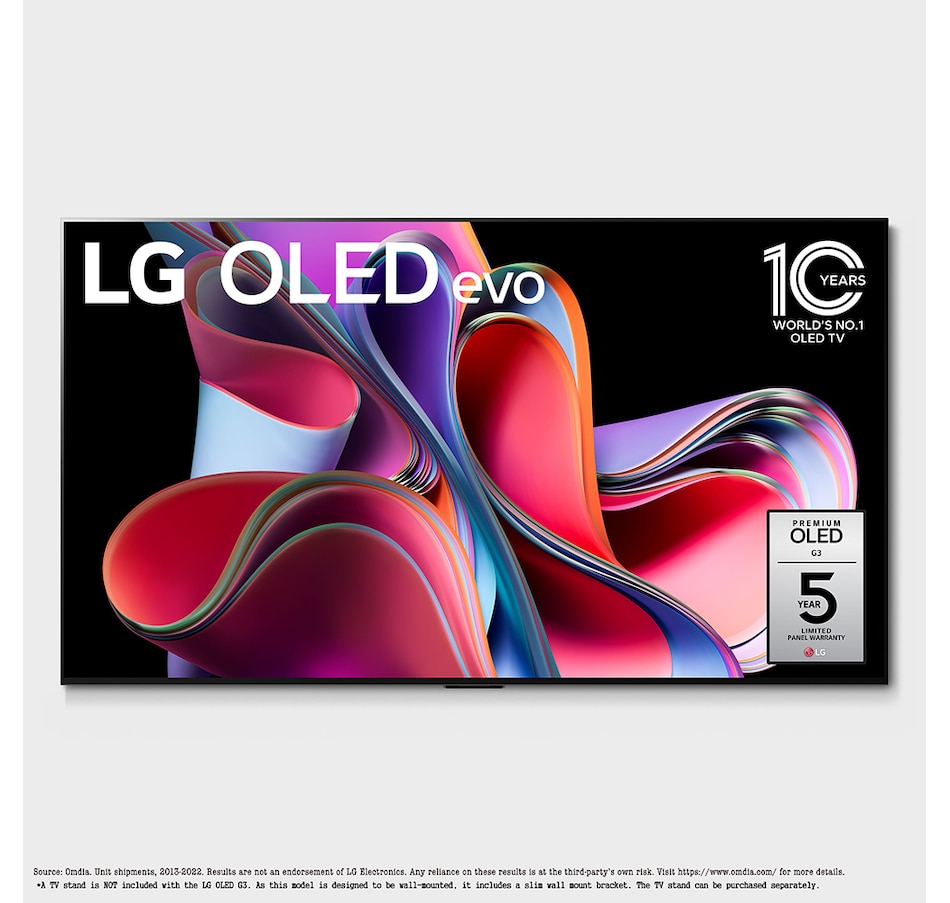 Image 729175_ALTMORE1.jpg, Product 729-175 / Price $5,999.99, LG 77" 4K OLED Evo Gallery Edition (OLED77G3PUA) from LG Electronics on TSC.ca's Electronics department