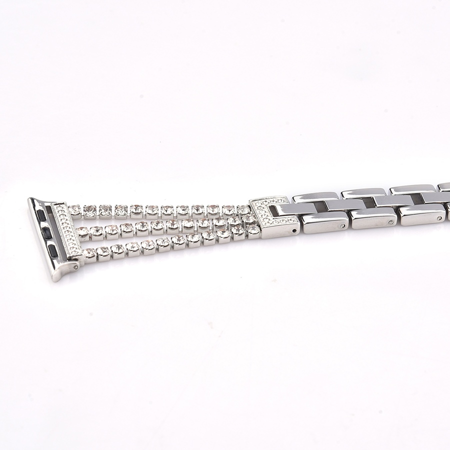 Image 729277_ALTMORE6.jpg, Product 729-277 / Price $39.99, Worryfree Gadgets Bling Dressy Band for Apple Watch (38 mm/40 mm/41 mm and 42 mm/44 mm/45 mm, link bracelet) from WFG on TSC.ca's Electronics department