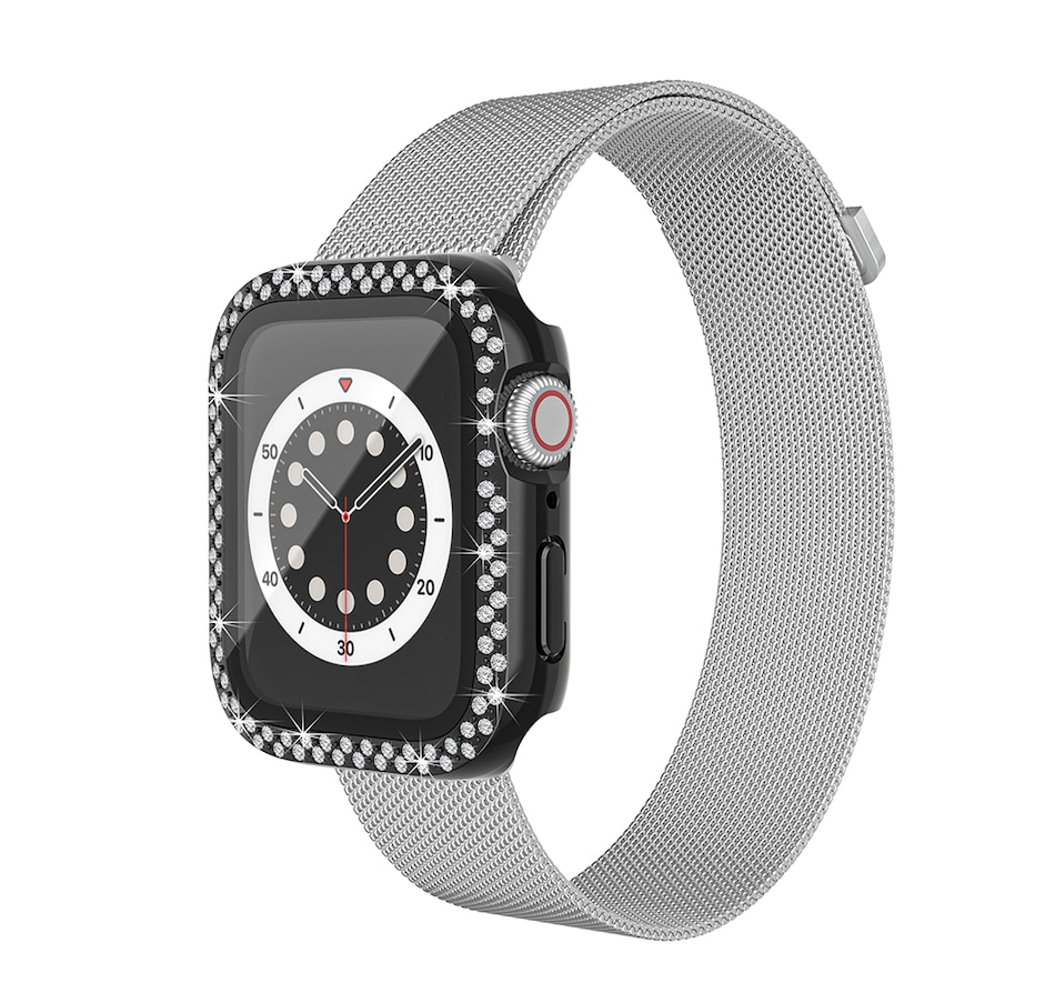 Image 729283_ALTMORE2.jpg, Product 729-283 / Price $15.00, Worryfree Gadgets Bling Bumper Case with Screen Protector for Apple Watch from WFG on TSC.ca's Electronics department