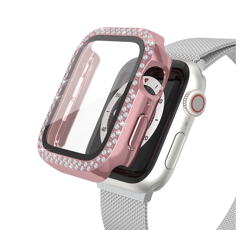 Image 729283_ALTMORE7.jpg, Product 729-283 / Price $15.00, Worryfree Gadgets Bling Bumper Case with Screen Protector for Apple Watch from WFG on TSC.ca's Electronics department
