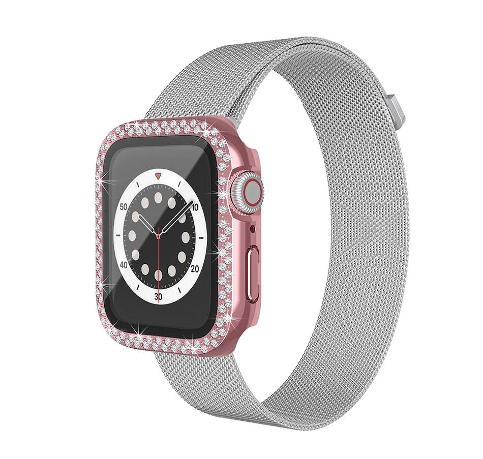 Image 729283_ALTMORE8.jpg, Product 729-283 / Price $15.00, Worryfree Gadgets Bling Bumper Case with Screen Protector for Apple Watch from WFG on TSC.ca's Electronics department