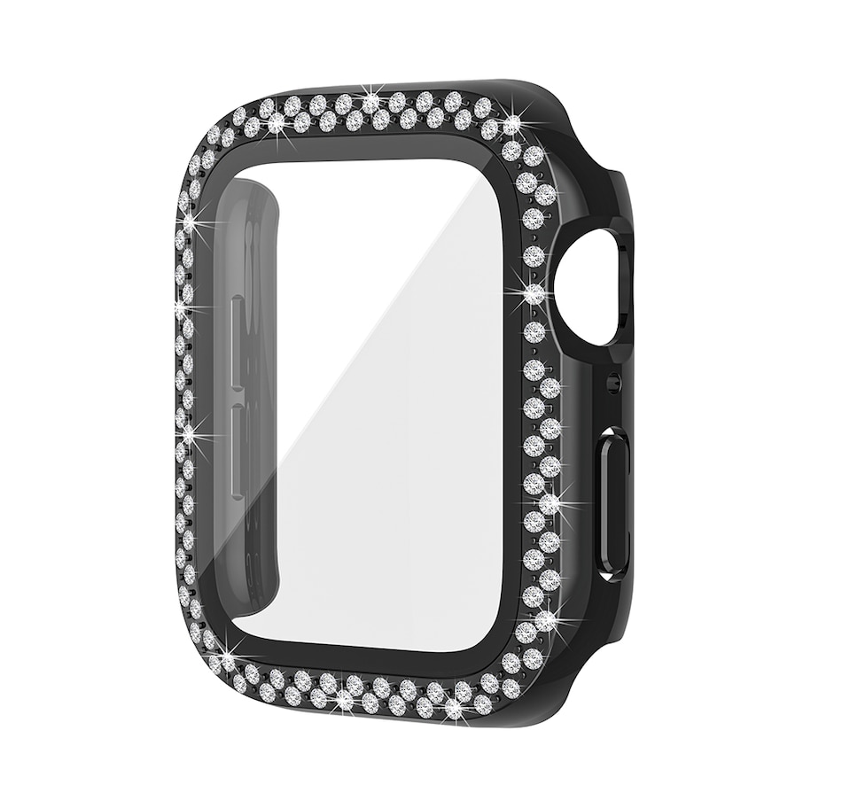 Image 729283_BLK.jpg, Product 729-283 / Price $15.00, Worryfree Gadgets Bling Bumper Case with Screen Protector for Apple Watch from WFG on TSC.ca's Electronics department