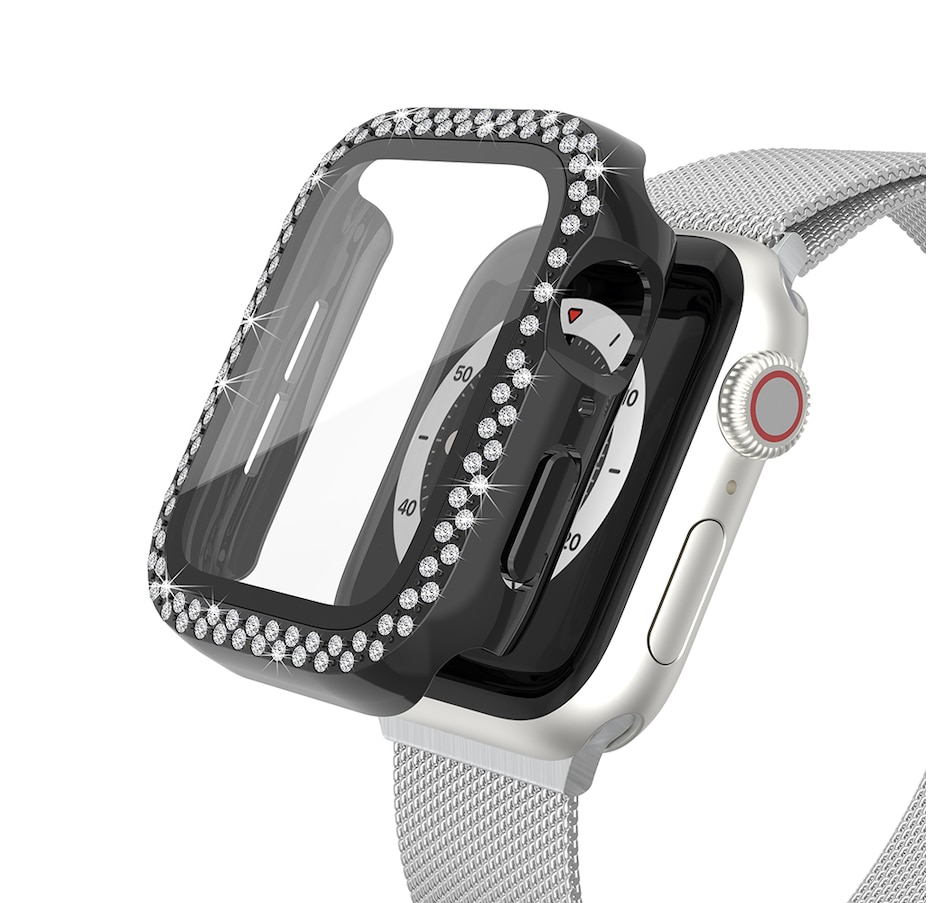 Image 729284_ALTMORE1.jpg, Product 729-284 / Price $15.00, Worryfree Gadgets Bling Bumper Case with Screen Protector for Apple Watch from WFG on TSC.ca's Electronics department