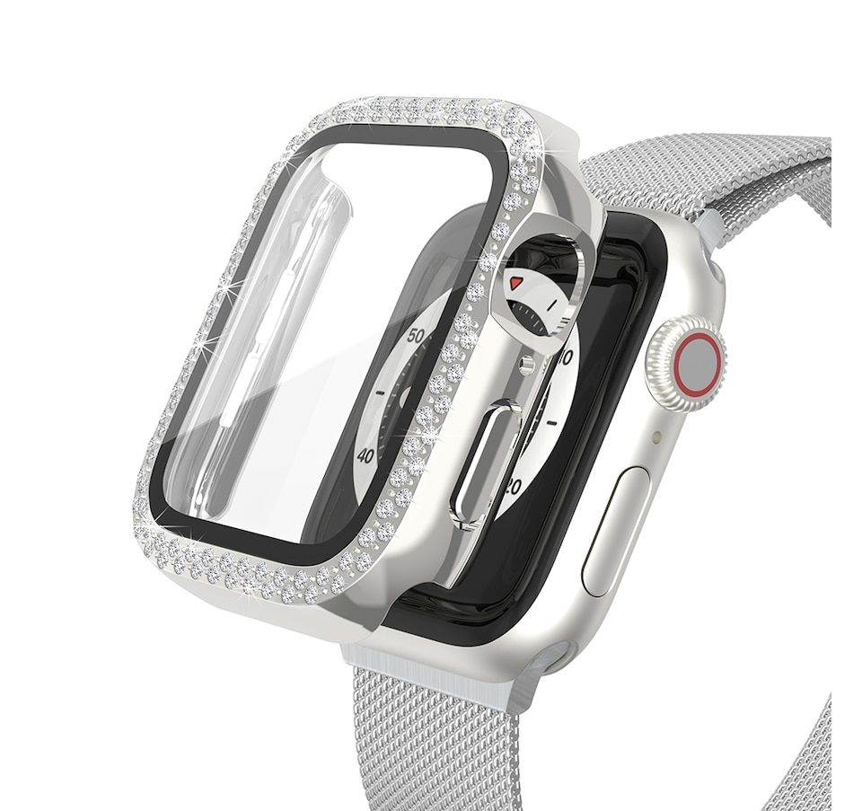 Image 729284_ALTMORE10.jpg, Product 729-284 / Price $15.00, Worryfree Gadgets Bling Bumper Case with Screen Protector for Apple Watch from WFG on TSC.ca's Electronics department