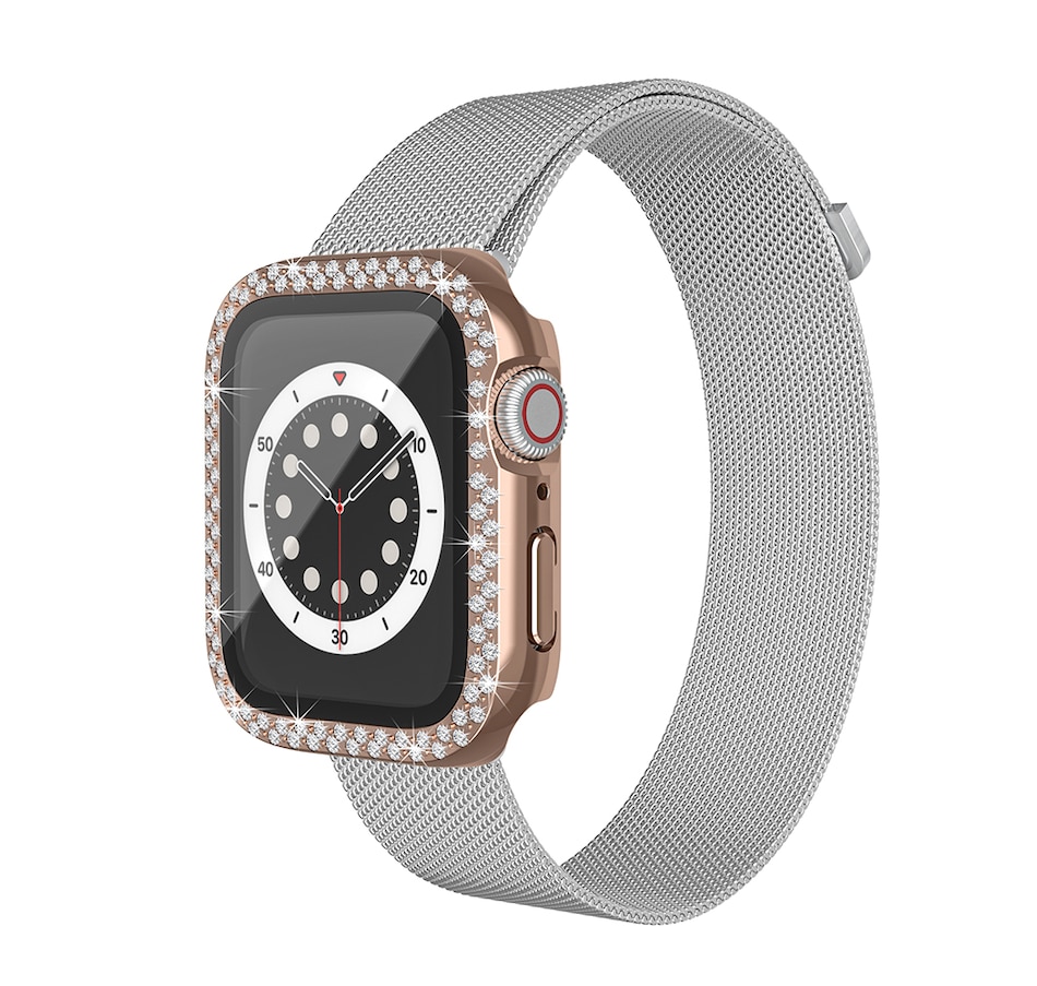 Image 729284_ALTMORE5.jpg, Product 729-284 / Price $15.00, Worryfree Gadgets Bling Bumper Case with Screen Protector for Apple Watch from WFG on TSC.ca's Electronics department