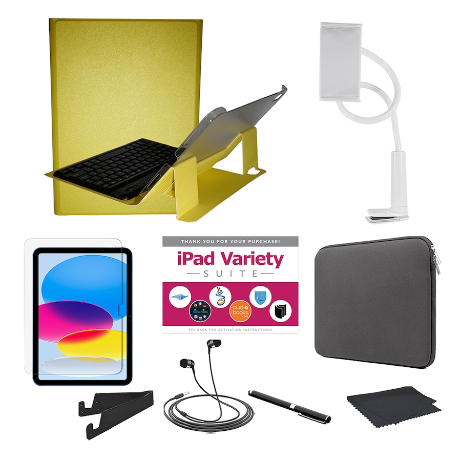Image 729311_ALTMORE10.jpg, Product 729-311 / Price $1,044.92 - $1,244.92, Apple iPad 10.9" (10th gen) 64 GB or 256 GB Tablet Bundle from Apple on TSC.ca's Electronics department