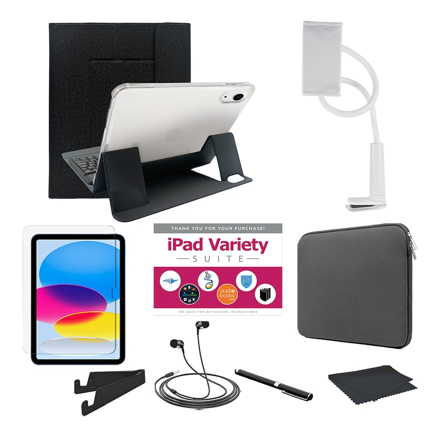 Image 729311_ALTMORE5.jpg, Product 729-311 / Price $1,044.92 - $1,244.92, Apple iPad 10.9" (10th gen) 64 GB or 256 GB Tablet Bundle from Apple on TSC.ca's Electronics department
