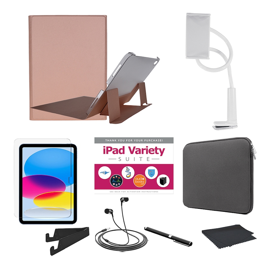 Image 729311_ALTMORE8.jpg, Product 729-311 / Price $1,044.92 - $1,244.92, Apple iPad 10.9" (10th gen) 64 GB or 256 GB Tablet Bundle from Apple on TSC.ca's Electronics department
