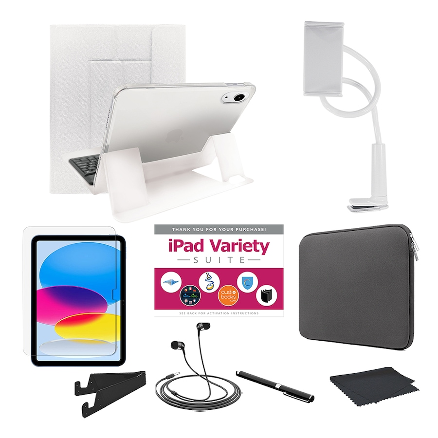 Image 729311_ALTMORE9.jpg, Product 729-311 / Price $1,044.92 - $1,244.92, Apple iPad 10.9" (10th gen) 64 GB or 256 GB Tablet Bundle from Apple on TSC.ca's Electronics department