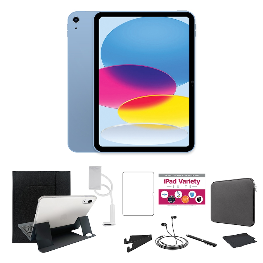 Image 729311_BBA.jpg, Product 729-311 / Price $1,044.92 - $1,244.92, Apple iPad 10.9" (10th gen) 64 GB or 256 GB Tablet Bundle from Apple on TSC.ca's Electronics department