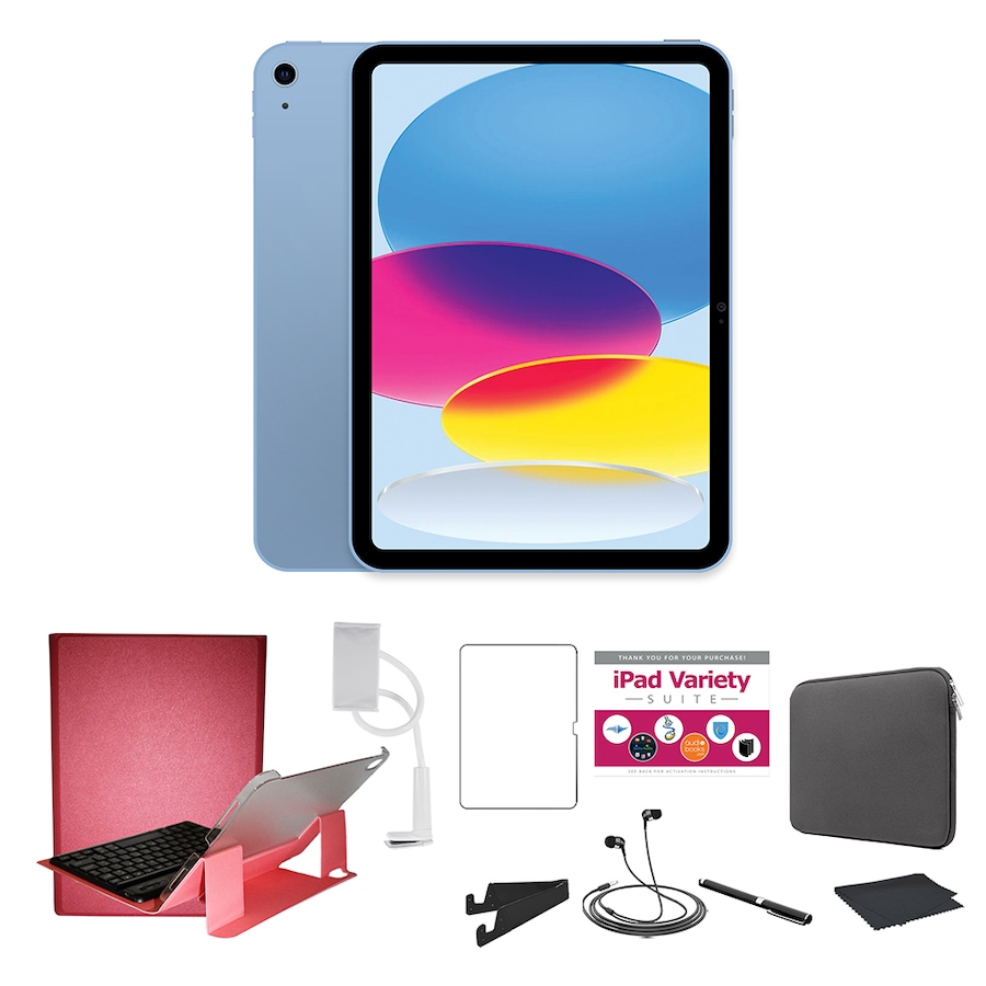 Image 729311_BLMG.jpg, Product 729-311 / Price $1,044.92 - $1,244.92, Apple iPad 10.9" (10th gen) 64 GB or 256 GB Tablet Bundle from Apple on TSC.ca's Electronics department