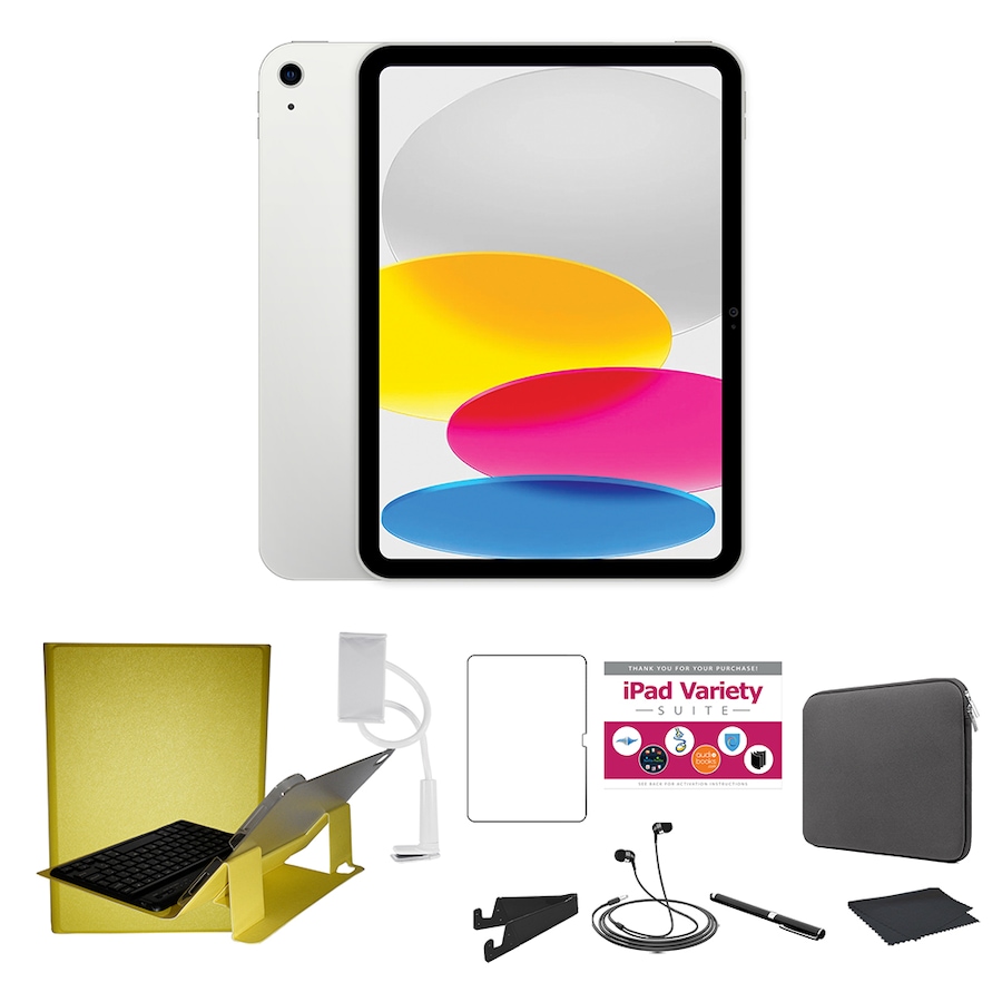 Image 729311_SILYW.jpg, Product 729-311 / Price $1,044.92 - $1,244.92, Apple iPad 10.9" (10th gen) 64 GB or 256 GB Tablet Bundle from Apple on TSC.ca's Electronics department