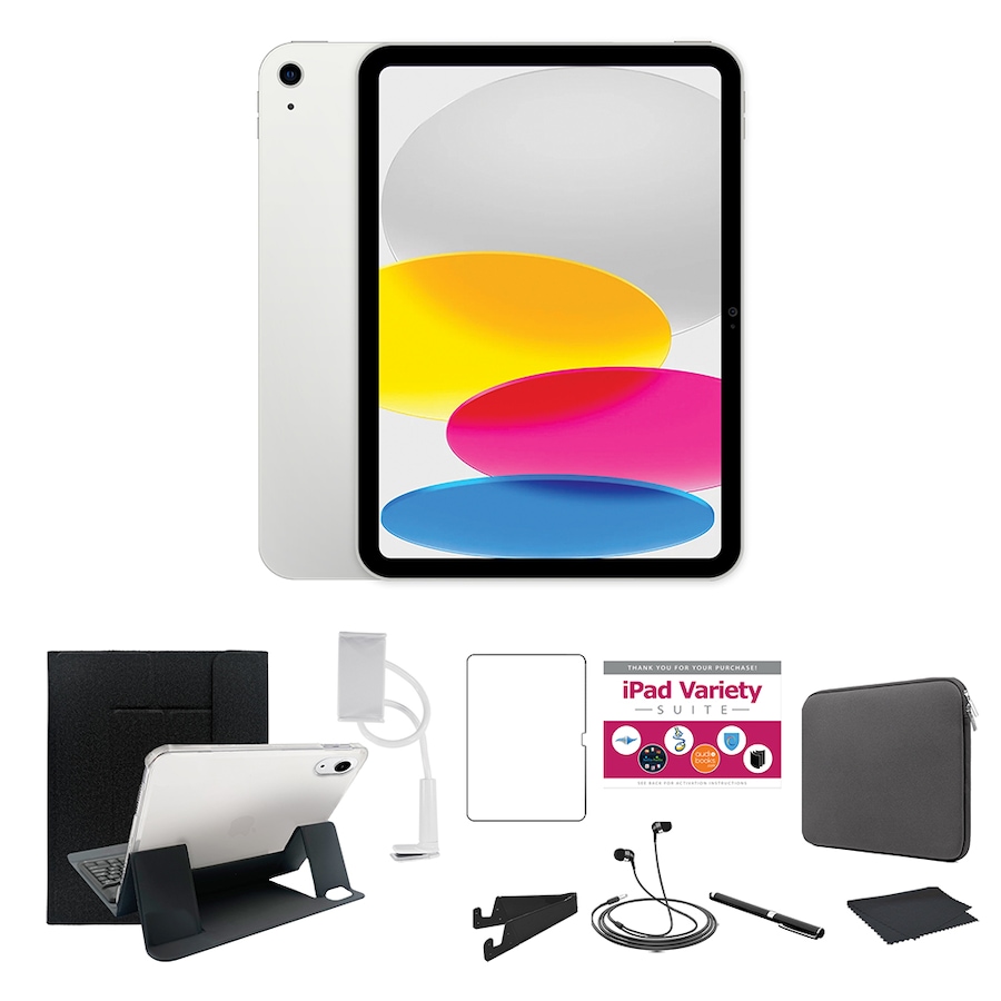 Image 729311_SLK.jpg, Product 729-311 / Price $1,044.92 - $1,244.92, Apple iPad 10.9" (10th gen) 64 GB or 256 GB Tablet Bundle from Apple on TSC.ca's Electronics department