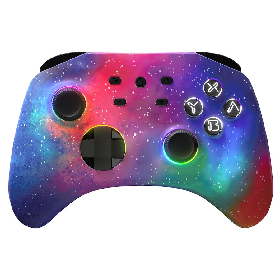 Image 729352.jpg, Product 729-352 / Price $39.99, Surge Wireless Pro Controller for Nintendo Switch/Switch 2, Windows PC, Steam Deck, Android and iOS – Supernova Edition from Surge on TSC.ca's Electronics department