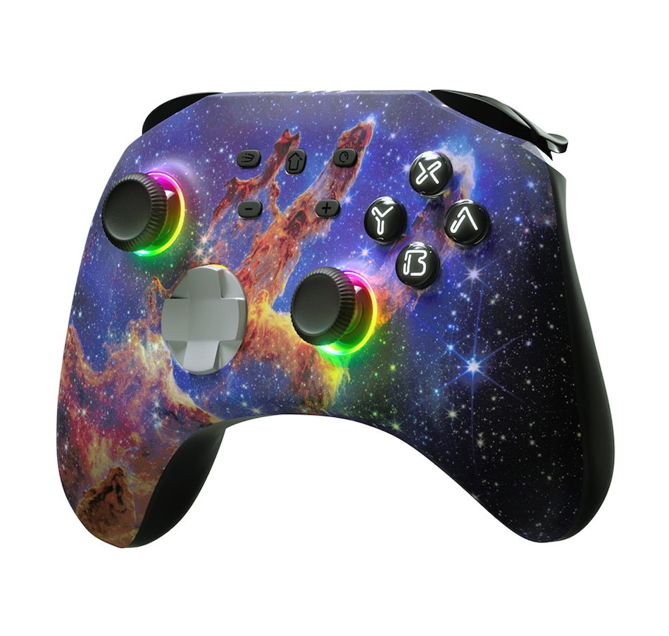 Image 729353_ALTMORE1.jpg, Product 729-353 / Price $39.99, Surge Wireless Pro Controller for Nintendo Switch, PC, Steam Deck, Android and iOS – Pillars of Creation Edition from Surge on TSC.ca's Electronics department