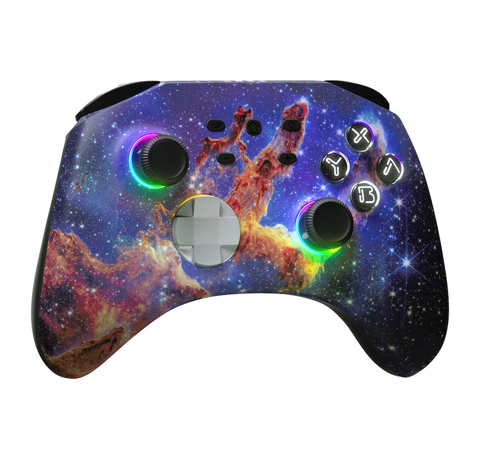 Image 729353_ALTMORE2.jpg, Product 729-353 / Price $39.99, Surge Wireless Pro Controller for Nintendo Switch, PC, Steam Deck, Android and iOS – Pillars of Creation Edition from Surge on TSC.ca's Electronics department