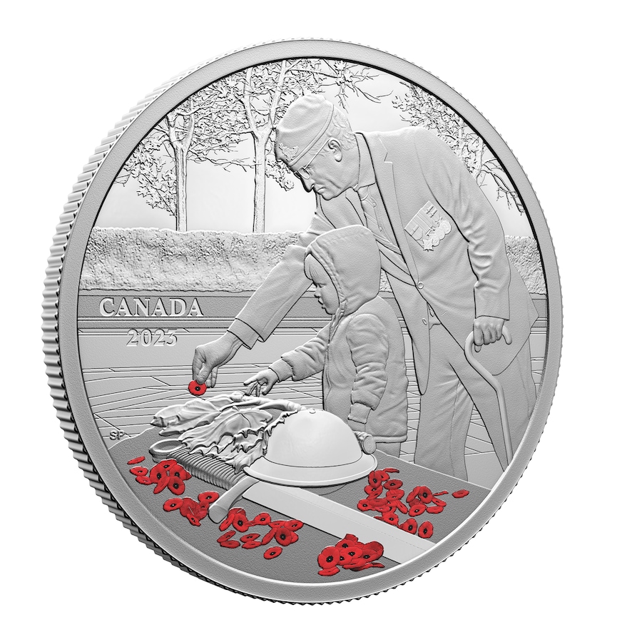 Image 729357_ALTMORE2.jpg, Product 729-357 / Price $219.95, 2023 $20 Remembrance Day Fine Silver Coin plus TSC-Exclusive Four-Coin Bonus from Royal Canadian Mint (RCM) on TSC.ca's Coins department