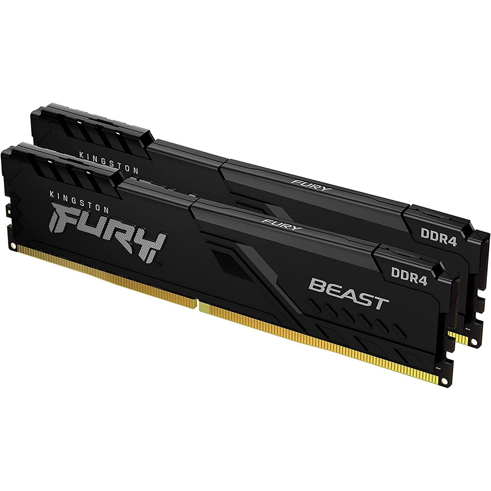 Kingston Fury Beast Black 32GB 3200MHz DDR4 CL16 DIMM (Kit