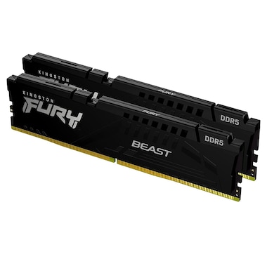 Kingston Fury Beast Black 32GB 5200MHz DDR5 CL40 DIMM (Kit of 2) (KF552C40BBK2-32)