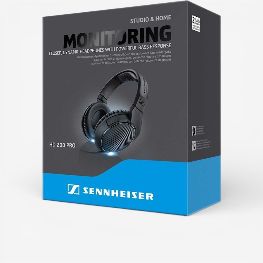 Image 729419_ALTMORE3.jpg, Product 729-419 / Price $89.95, Sennheiser HD 200 Pro Professional Monitoring Headphones from Sennheiser on TSC.ca's Electronics department