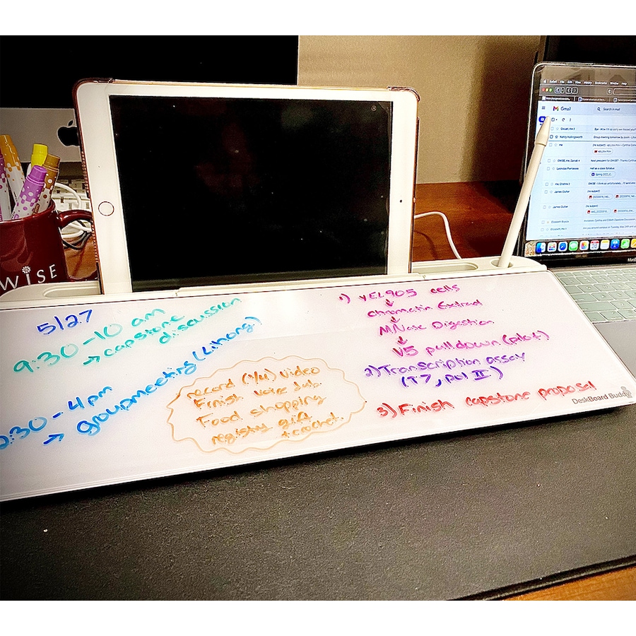 Image 729440_ALTMORE17.jpg, Product 729-440 / Price $149.99, DeskBoard Buddy Desktop Whiteboard with Phone Holder and Markers from DeskBoard Buddy on TSC.ca's Electronics department