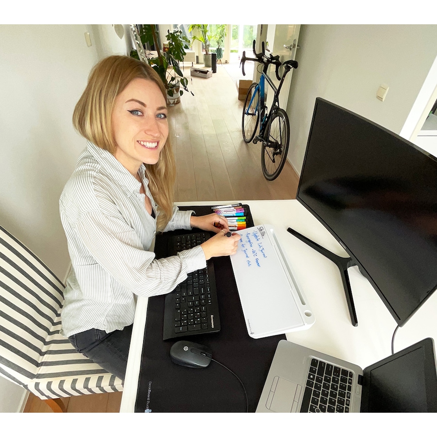 Image 729440_ALTMORE5.jpg, Product 729-440 / Price $149.99, DeskBoard Buddy Desktop Whiteboard with Phone Holder and Markers from DeskBoard Buddy on TSC.ca's Electronics department