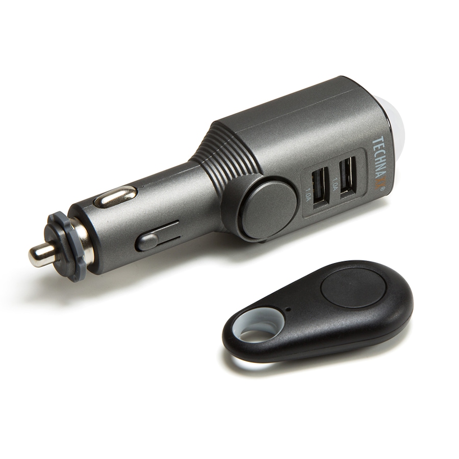 Image 729544.jpg, Product 729-544 / Price $64.99, Technaxx TX-100 Mobile and Car Alarm with Charging Function from Technaxx on TSC.ca's Home & Garden department