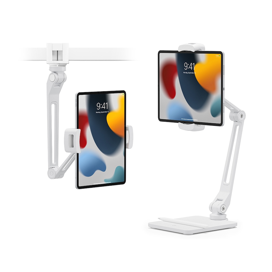 Image 729576_WHT.jpg, Product 729-576 / Price $109.99, Twelve South Hoverbar Duo With Snap For iPad from Twelve South on TSC.ca's Electronics department