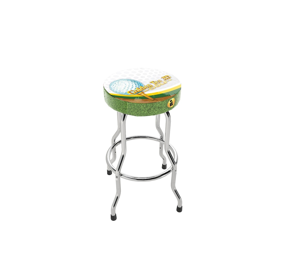 Image 729577_ALTMORE1.jpg, Product 729-577 / Price $99.99, Arcade1Up Golden Tee 3D Adjustable Stool Tee-Off Edition from Arcade1Up on TSC.ca's Electronics department