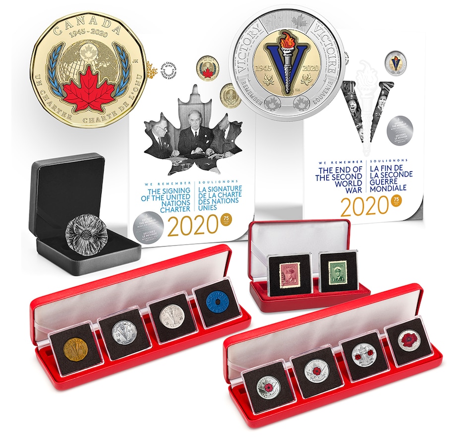 Image 729643.jpg, Product 729-643 / Price $148.88, Remembrance Day Coin Collection from Royal Canadian Mint on TSC.ca's Coins department