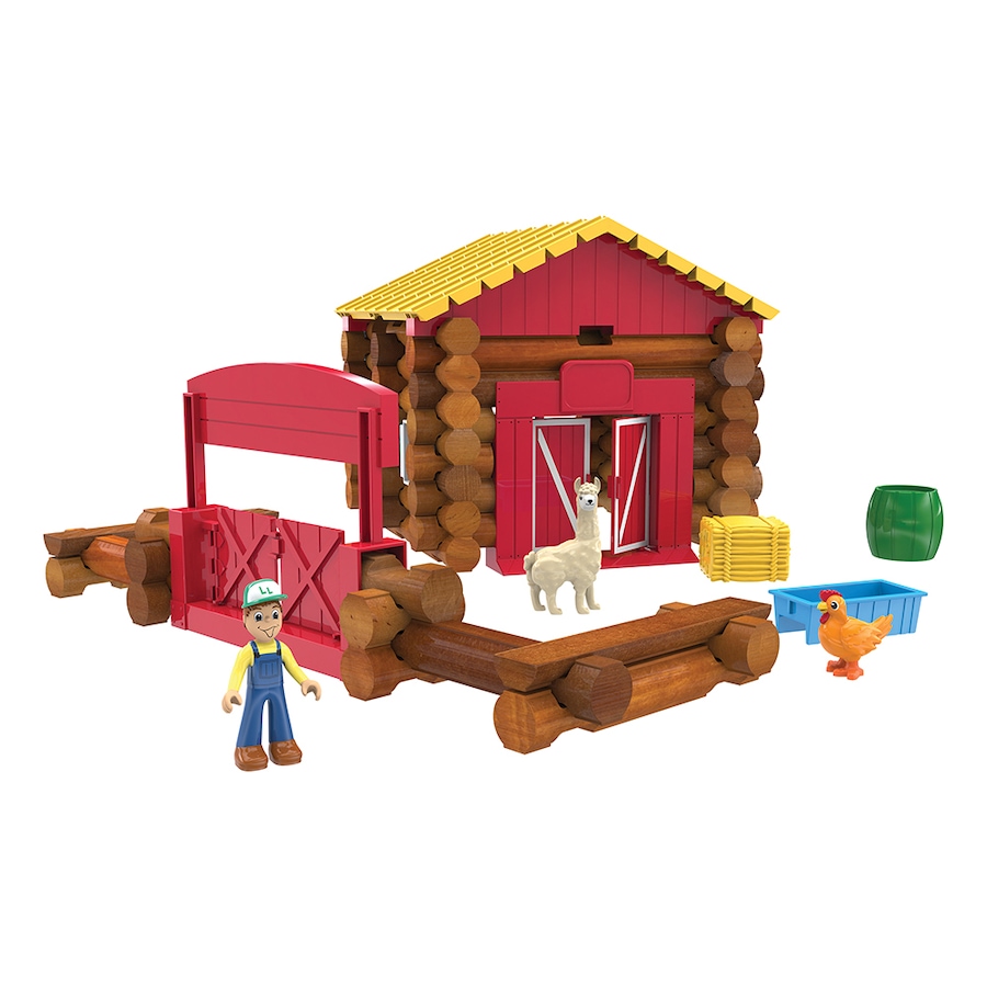 Image 729652_ALTMORE4.jpg, Product 729-652 / Price $69.99, Lincoln Logs Fun on the Farm (102 pieces) from Lincoln Logs on TSC.ca's Toys & Hobbies department