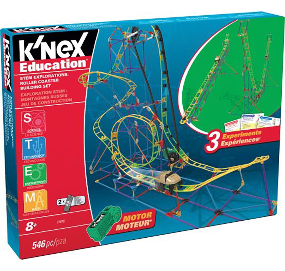 Image 729655.jpg, Product 729-655 / Price $69.99, K'Nex Stem Roller Coaster Motorized (546 pieces)  on TSC.ca's Toys & Hobbies department