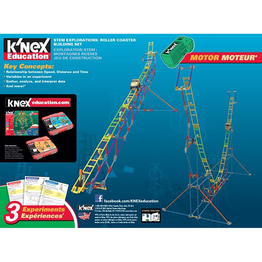 Image 729655_ALTMORE3.jpg, Product 729-655 / Price $69.99, K'Nex Stem Roller Coaster Motorized (546 pieces) from K'Nex on TSC.ca's Toys & Hobbies department
