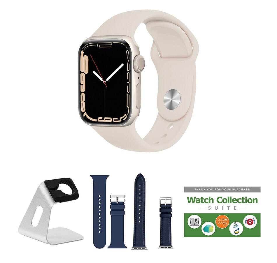 Image 729671_SLNV.jpg, Product 729-671 / Price $829.96, Apple Watch Series 7 Bundle from Apple on TSC.ca's Electronics department