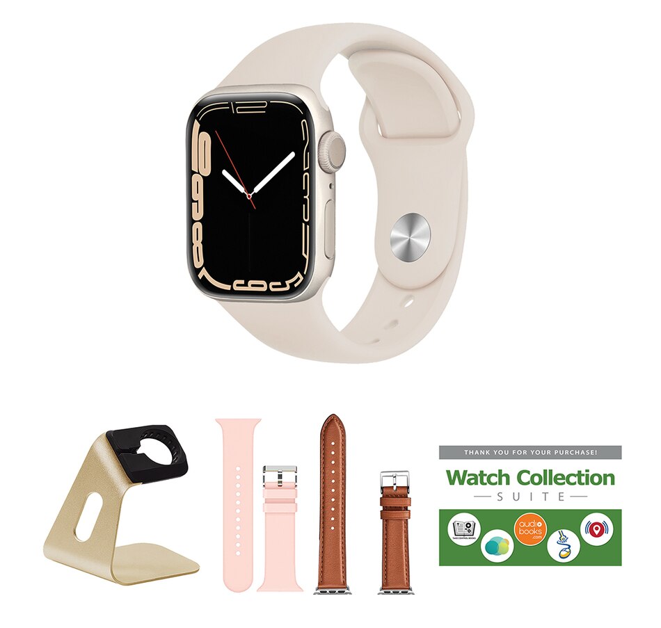 Image 729671_SLTGL.jpg, Product 729-671 / Price $829.96, Apple Watch Series 7 Bundle from Apple on TSC.ca's Electronics department
